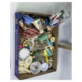 VINTAGE CHILDRENS TOYS, TEA SETS DOLLS, CANDLES