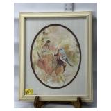 BARBARA WELDON WATERCOLOR PRINT BIRD
