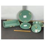 COORS POTTERY ROSEBUD SET