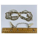 VINTAGE 'CARDIGAN GAURD' CLIP, BRACLET