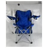 FOLDING BLUE CAMP CHAIR