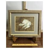 'ARCTIC' DEBORAH LAWSON-NORMAN FRAMED ART