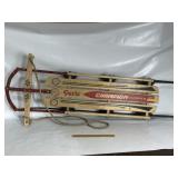 PARIS CHAMPION METAL RAIL SNOW SLED