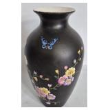ENGLAND ROYAL SYDNEY WARE HAND PAINTED VASE 11"