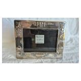 STERLING SILVER BABY PICTURE FRAME 5X7