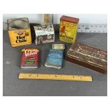 COLLECTION VINTAGE TINS