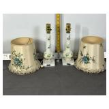 PAIR OF ITALIAN BEDSIDE LAMPS
