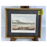 U.S. P. R. R. EXP & SURVEY MILK RIVER FRAMED PRINT