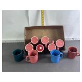 10 FIESTAWARE MUGS