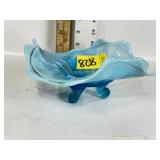 ANTIQUE NORTHWOOD KLONDYKE BLUE OPALESCENT
