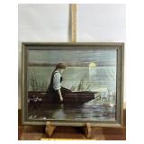 'ALONE AND FORSAKEN' 20TH CENTURY ARTWORK PRINT