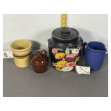 COLLECTION OF POTTERY, STONEWARE