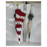 VINTAGE UMBRELLA, ESTEE LAUDER UMBRELLA