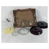 STONEWARE & GLASS REPLACMENT LIDS, SKILLETS, OVENS