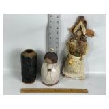 ORIGINAL JOYCE THOMAS POTTERY ITEMS, SIGNED VASE