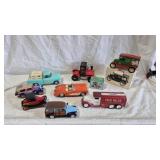 SEVERAL VINTAGE DIE CAST CARS