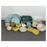 IROQUOIS RUSSEL WRIGHT MCM POTTERY DISHES