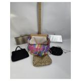 BARBIE HAT BOX, WOMENS CLUTCHES, PURSE