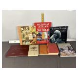 ATLAS, MOTHER TERESA, JIM BRIDGER, SEVERAL BOOKS