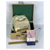 HAMILTON BEACH MANICURIST MODEL 230 IN CASE, WORKS