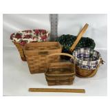 HANDWOVEN LONGABERGER BASKETS