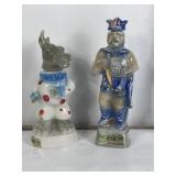 2 VINTAGE COLLECTIBLE WHISKEY DECANTERS