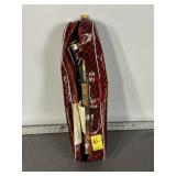 SURE-STRIKE VINTAGE FISHING POLE & REEL IN CASE