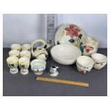 VTG. CERAMIC DISHES, RIO STETSON, DELFT