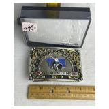 MT SILVERSMITH 2019 GREAT FALL, MT RODEO BELT BUCK