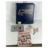 NORMAN ROCKWELL STAMP COLLECTION, ELVIS STAMPS