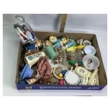 VINTAGE CHILDRENS TOYS, TEA SETS DOLLS, CANDLES