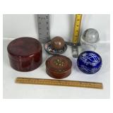 MARBLE, CZECH GLASS, LACQURED PIECES, MORE
