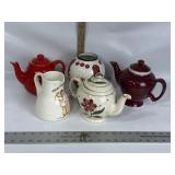 VINTAGE CERAMIC TEA POTS