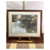 'BROOKIE'S POND' JEAN HALVERSON NUMBERED & SIGNED