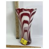 MID-CENTURY MODERN 'PULLED FEATHER' ART VASE