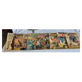 COLLECTION MARVEL COMIC BOOKS, SUPER MAN, BATMAN