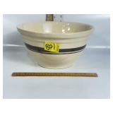 LARGE #12 McCOY OVEN WARE MIXING BOWL