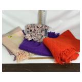 HANDMADE FABRIC YO-YO, FLEECE BLANKETS & OTHERS