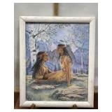 'DAY DREAMERS' JONNIE K. KOSTOFF FRAMED PRINT