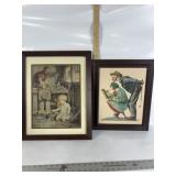 NORMAN ROCKWELL, LIL BOY WOODWORKING