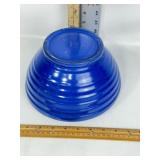 BLUE BAUR RING WARE #12 BOWL