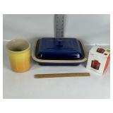 LE CREUSET STONEWARE COOKWARE