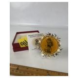 HUMMEL GOLD CHRISTMAS ORNAMENT COLLECTION