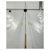 VINTAGE METAL FISHING POLE