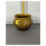 ART NOUVEAU AMERICAN POTTERY PLANTER, 7 3/4' T