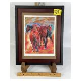 "THREES A CROWD" SIGNED & NUMBERED PRINT, 21/500