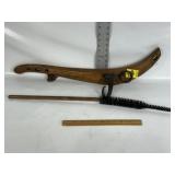 VINTAGE SINGLE HORSE HAME & VENT CLEANER BRUSH