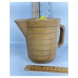 1948 ADVERTISMENT POTTERY PITCHER "WEFLEN ELEVATOR