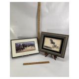 COWBOY PRINT 14X9, SNAKE & EAGLE MARBLE 14X11