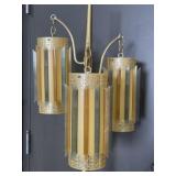 MID-CENTURY MODERN 3 LIGHT POLE FLOOR LAMP